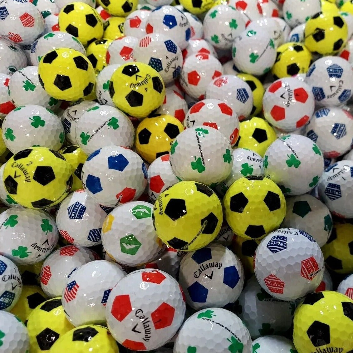 12 Callaway Chrome Soft Truvis