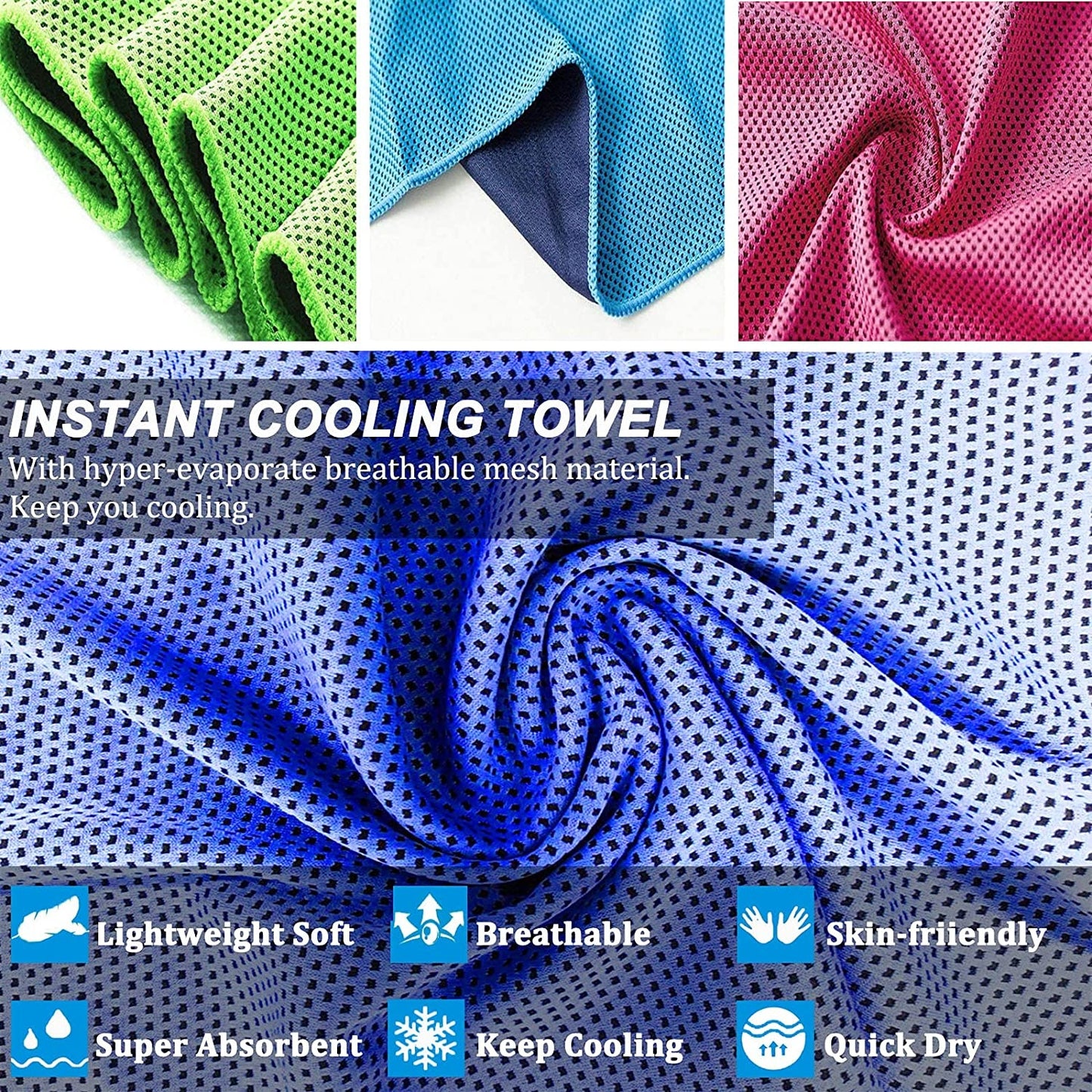 Instant Cooling Towel | Random Colour