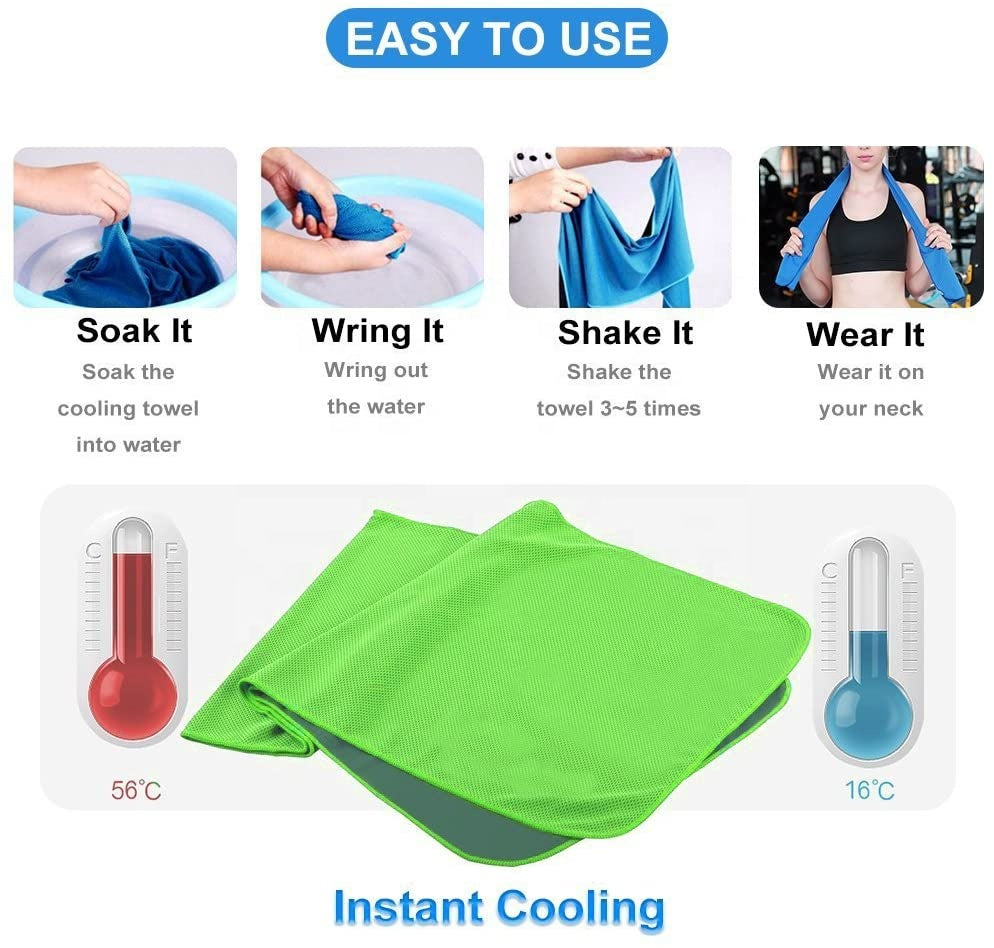 Instant Cooling Towel | Random Colour