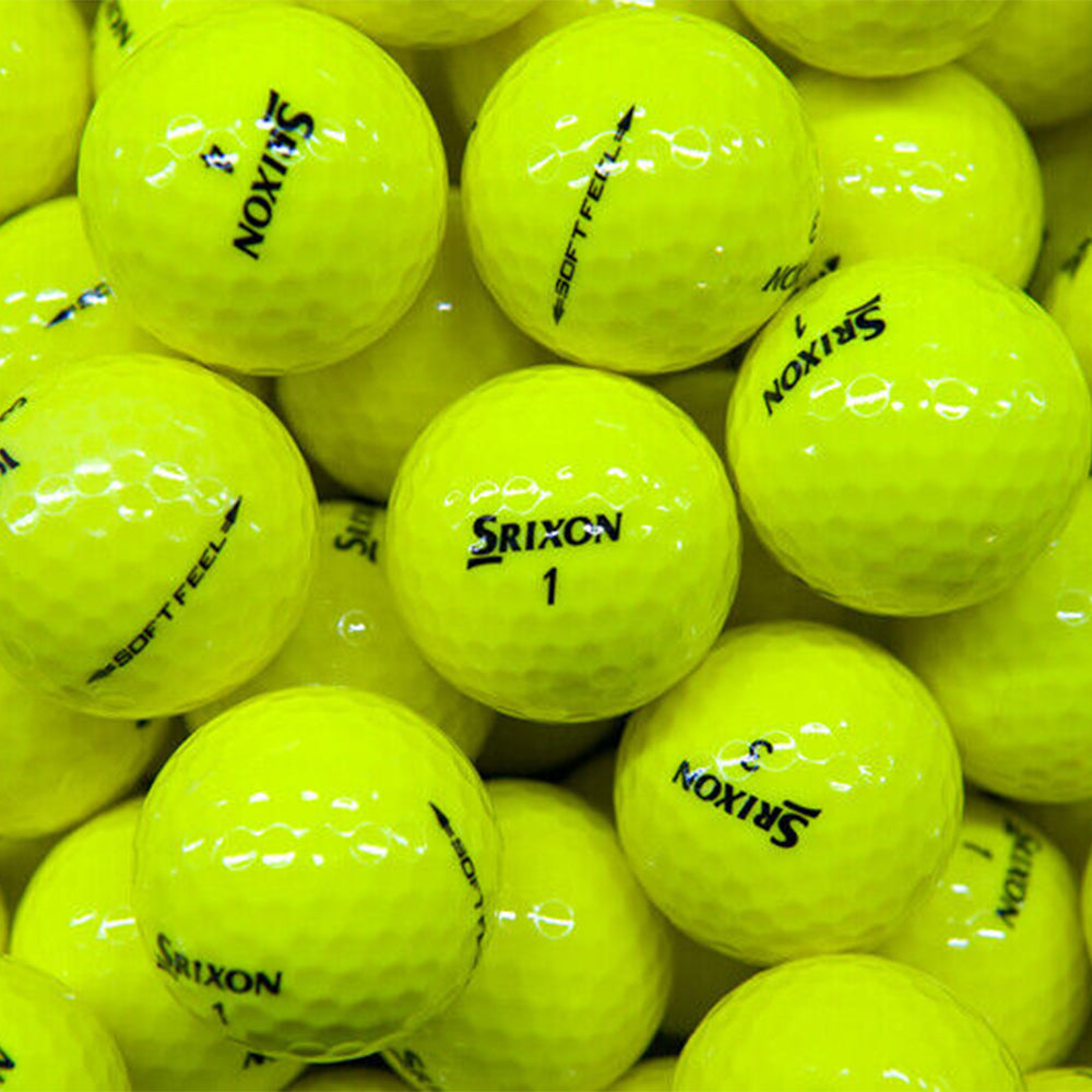 12 Srixon Soft Feel Yellow