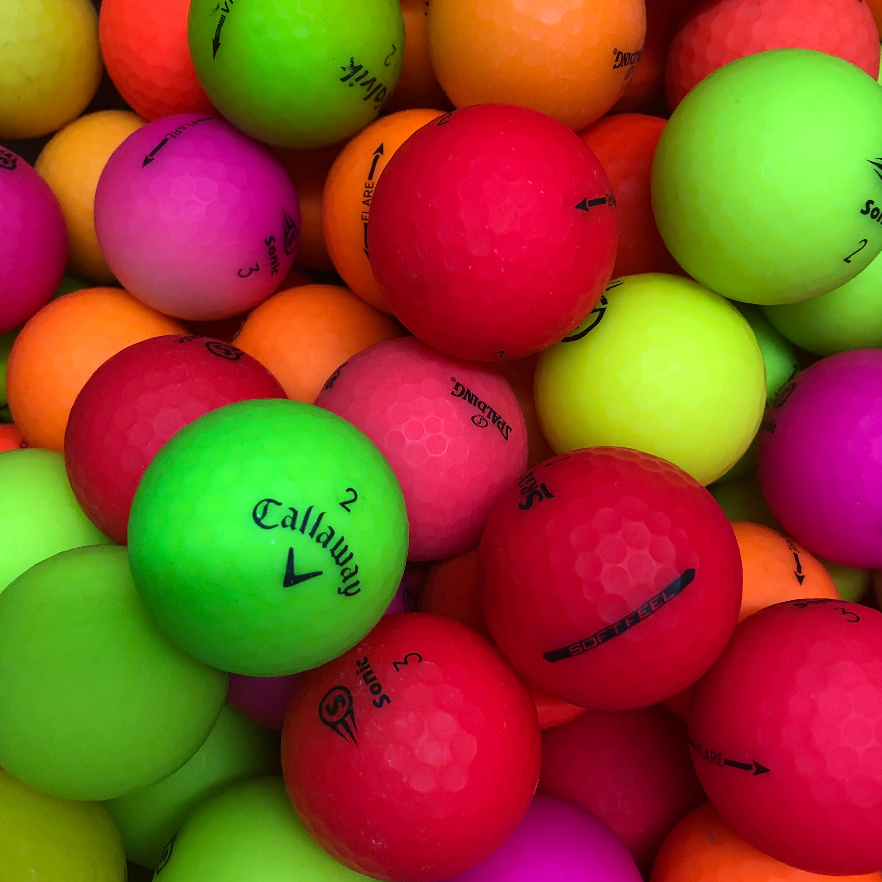 12 Colour Matte Mix – Golf Ball Rescue