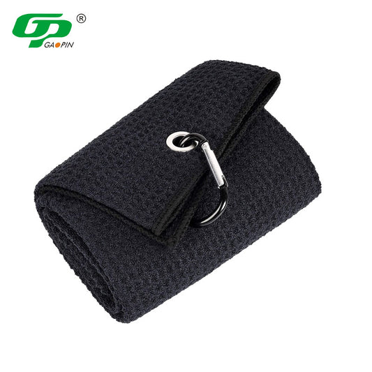 Microfiber Golf Towel with Carabiner Clip