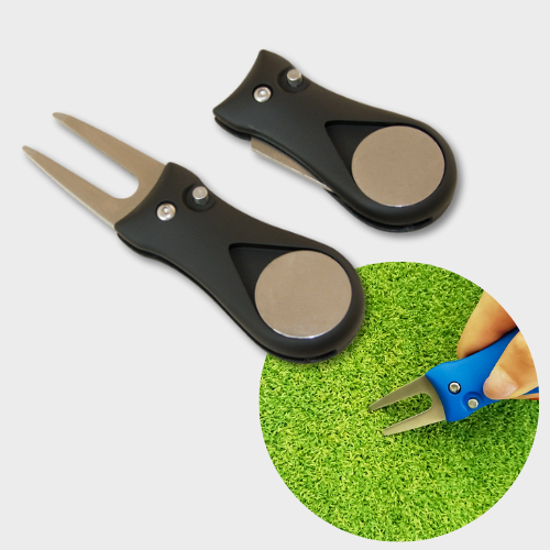 Golf Divot Repair Tool | Black