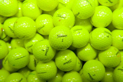 12 Titleist Pro V 1 Yellow